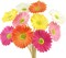 10 Pcs Artificial Gerbera Daisies Flowers Artificial Daisy Bouquet Fake Daisy Stems Faux Flowers Bulk Artificial Flowers Wildflowers Silk Flowers for Wedding Bridal Bouquet Party Home Kitchen